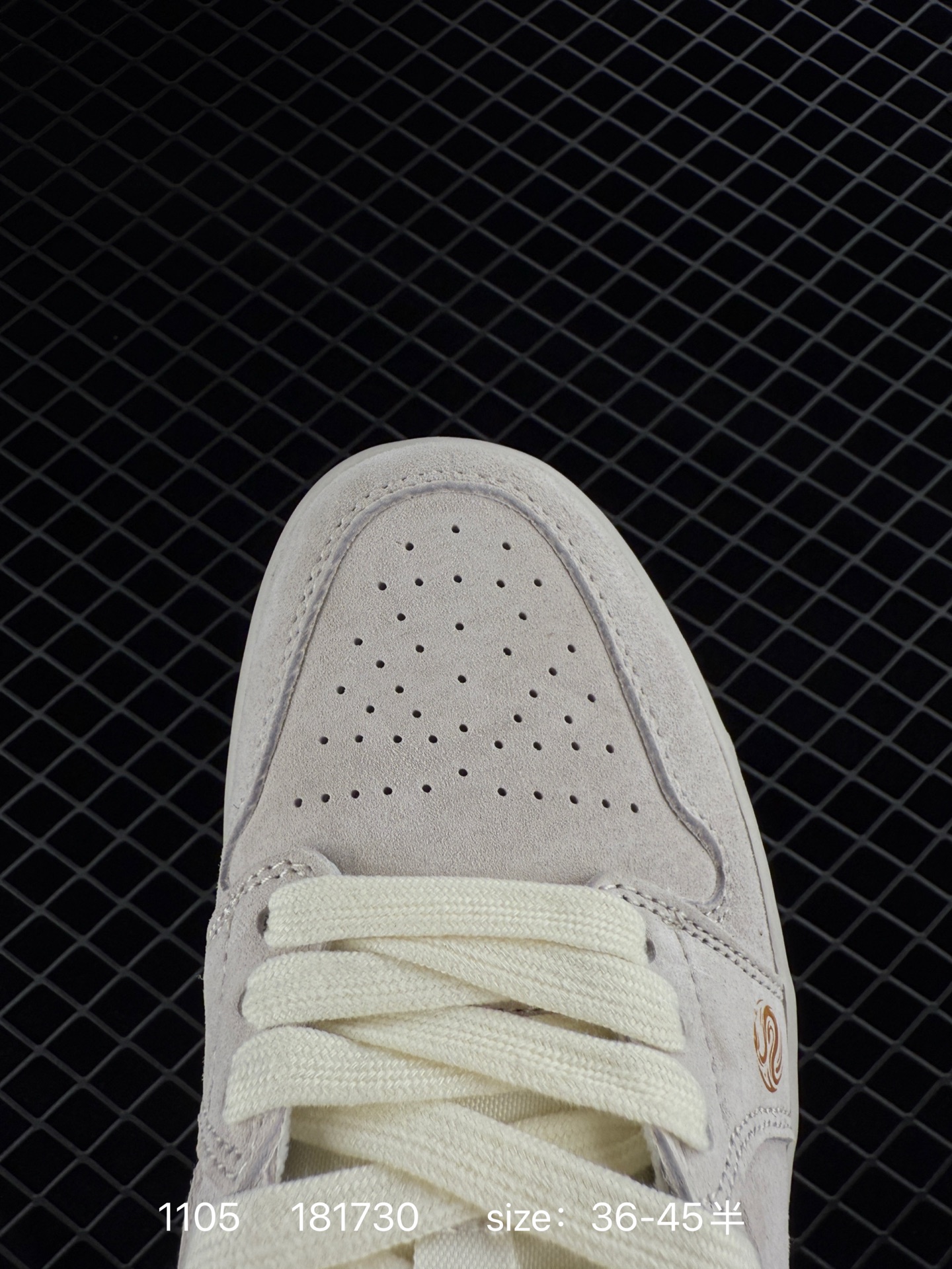 Air Jordan 1 Low GS”Light Smoke Grey/Black“